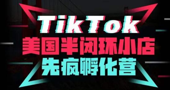 疯人院·TikTok美国半闭环小店孵化营，抢占TikTok美国蓝海市场，开店、运营、带货、投流全实操-泡泡爱学习哦