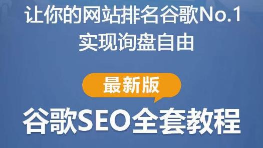 谷歌SEO实战教程：如何让你的网站在谷歌排名第一，内容从入门到高阶，适合个人及团队-泡泡爱学习哦