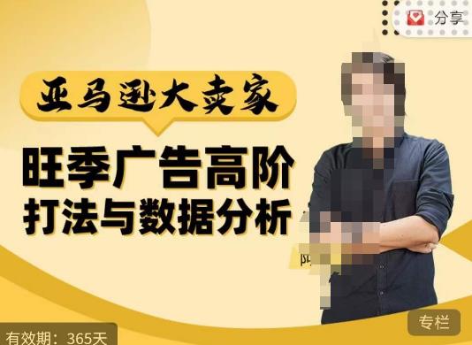 阿甘·亚马逊大卖家广告高阶打法与数据分析，走出传统广告误区；揭秘大卖惯用打法；数据驱动广告决策-泡泡爱学习哦