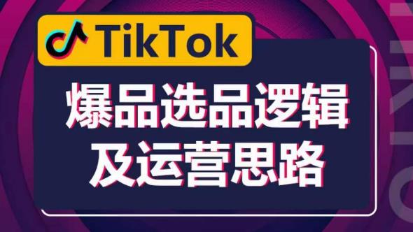 TikTok爆品选品逻辑及运营思路：解决网络环境快速入门TikTok-泡泡爱学习哦